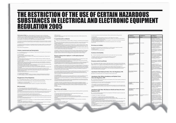 Restriction Of The Use Of Certain Hazardous Substance Regula