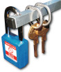 13mm Aluminium Boxed Key Locking Bar