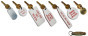 Tag 75x35mm plastic White/Red/White