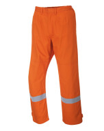 Arc Flash High Vis Orange Trousers 13.6cal/cm2
