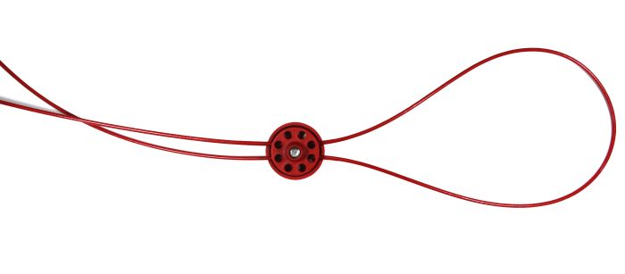 Single Cable Lockout with 1.5 metre cable (no locking tool)