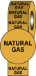 Pipeline Info Tape - 50mmx33m - Natural Gas