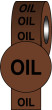 Pipeline Info Tape - 150mmx33m - Oil