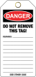 Verification Only Contractor Tags (25/pk)