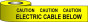 Underground warning tapes - Electric Cable