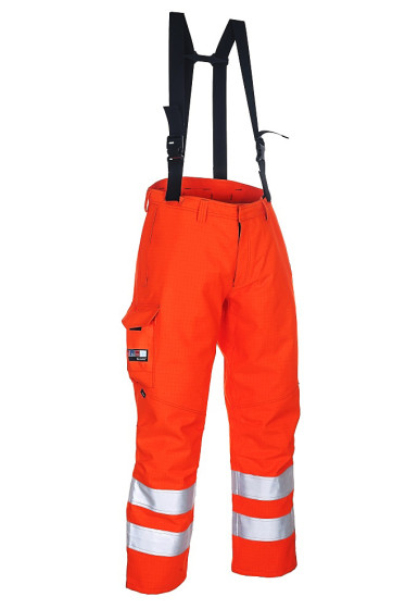 High Viz Arc Flash Waterproof Salopettes 47.0cal/cm2