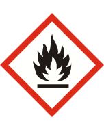 GHS Flammable Sign