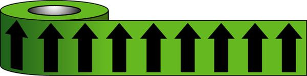 50X33M BLACK ARROW ON GREEN