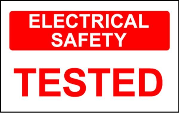  Elec Inspec Labels 25x40mm S/A vinyl Roll 250 E/S Tested 