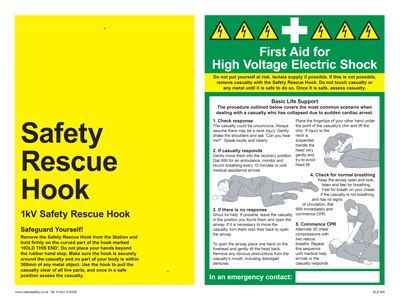 Safety Rescue Hook Station for 1kV hook