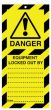 Lockout Safety Tags Pk 10 110 x 50mm Equip Locked Out By