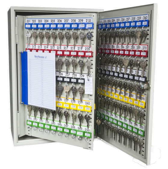 Key Cabinet holds 300 keys