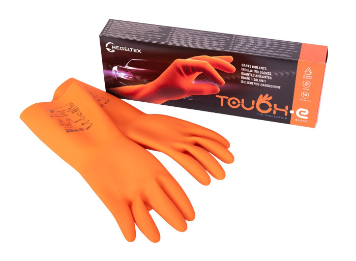 Touch-E Class 0 (1000V) Insulating Gloves with 12Cal/cm2 Arc Flash rating