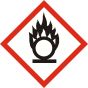 GHS OXIDISER  sign 100mm x 100mm