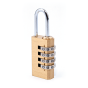 BCT2035 Brass Combination Padlock 21mm