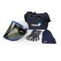  Arc Flash PPE face and hands kit - 26cal/cm2 overall rating