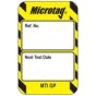  Scafftag Microtag for harnesses - Yellow insert 