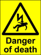 Danger of Death Vinyl (150mm x 225mm)