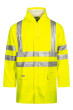 High Viz Arc Flash Yellow Waterproof Jacket 21.1cal/cm2