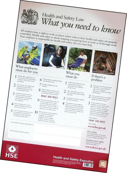 The Health and Safety Law Poster