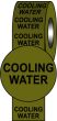  Pipeline Info Tape - 50mmx33m - Cooling Water 
