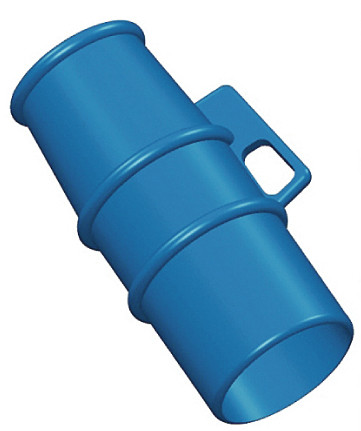 Lockout for use on 230v 63A pin and sleeve Sockets BLUE