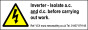 Pack of 250 Photovoltaic 'PV' Labels