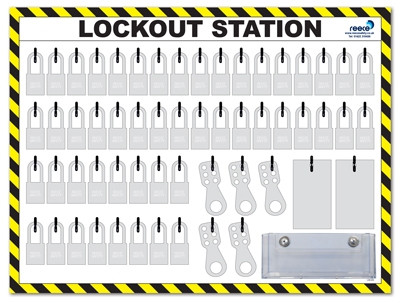 50 Lock Lockout Station Only