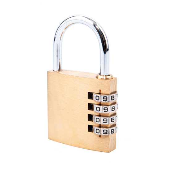 BCT1040 Brass Combination Padlock 40mm