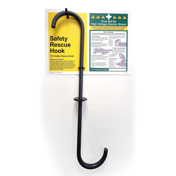 Electrical Rescue Hook 1kV with Landscape Safety Station