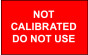 Elec Inspec Labels 40x75mm S/A vinyl Roll 250 Not Calibrated