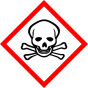 GHS ACUTE TOXICITY  sign 100mm x 100mm