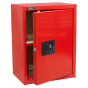 Airbag storage cabinet