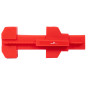 Ball Valve Lockout fits valve size 50mm to 200mm RED