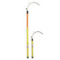 36KV Insulated Telescopic Rescue Hook 1.28m Length
