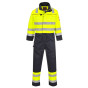 Arc Flash Yellow/Navy Two tone Coverall 13-14 cal/cm2