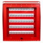 Steel Wall mounted or Portable Group Lockout Box - 50 hook. Colour Red.