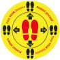 Keep your distance -protect yourselves 450mm Dia