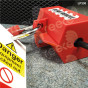 Plug Lockout, Small, Red, 50mm x 50mm x 90mm