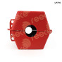Plug Lockout, Large, Red, 80mm x 80mm x 180mm