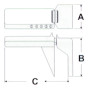 B-Safe ball valve fits ball valve size 50mm to 200mm RED