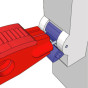 'Pin-out' 10mm Circuit Breaker Lockout