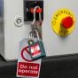  TEAL Steel Shackle safety padlock keyed differently