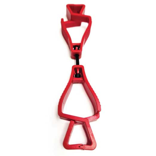 Metal Free Glove Retaining Clip