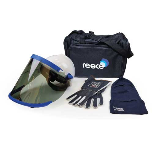 Arc Flash PPE face and hands kit - 26cal/cm2 overall rating