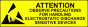 Electrostatic Labels - Attention large