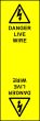 Electrical Cable Marking Labels - Live Wire
