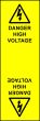 Electrical Cable Marking Labels - High Voltage