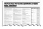 Personal Protective Equip @ Work Regulations Wallchart