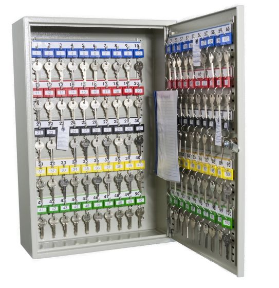 Key Cupboard – Deep 100 Key Storage Cabinet